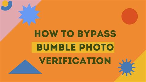So at while verification, when it ask for camera verification, manycam will open instead of webcam and will play the video or photo you inserted. . How to bypass bumble photo verification